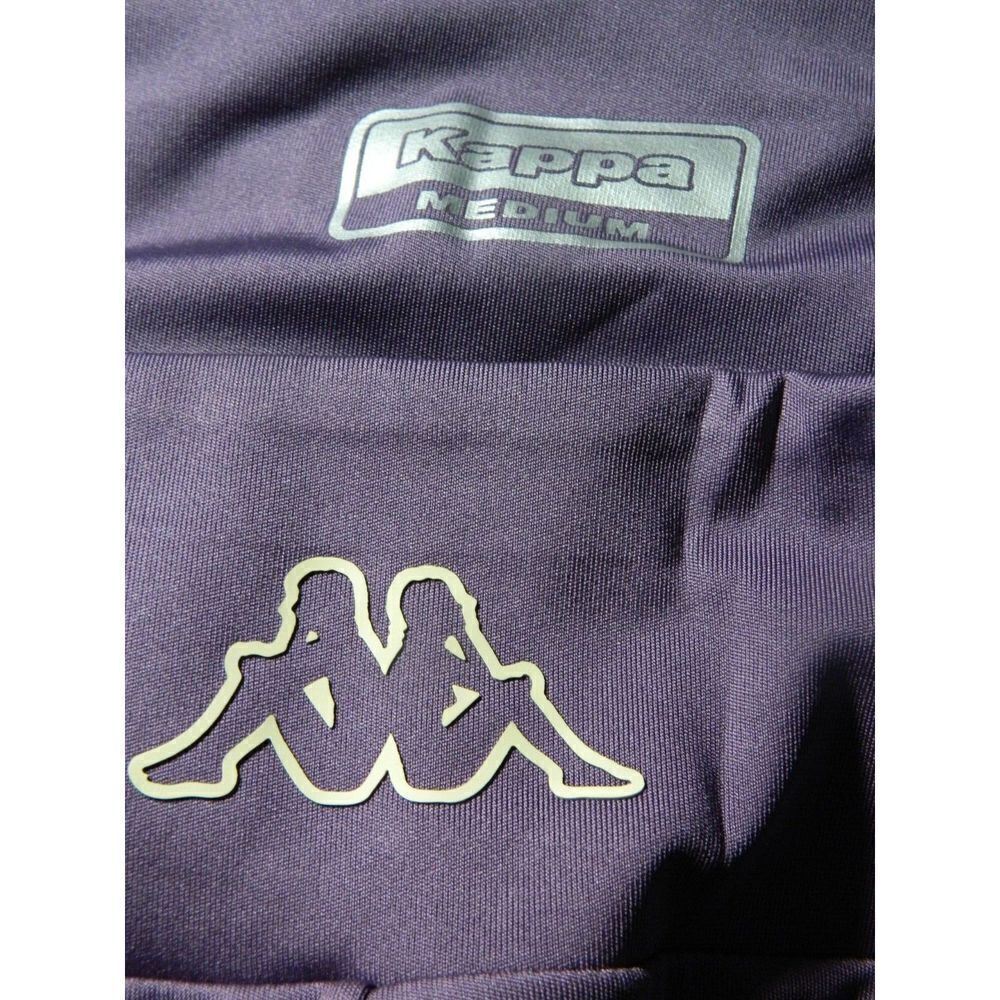 Kappa Track Pants Women's Size Medium Purple Spellout Fitted Pants - Picture 9 of 11